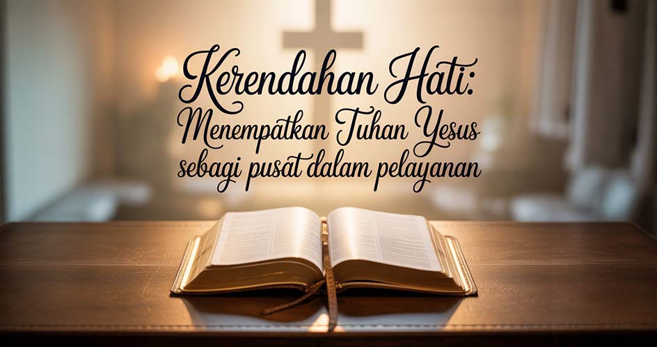 MENEMPATKAN TUHAN YESUS SEBAGAI PUSAT DALAM PELAYANAN